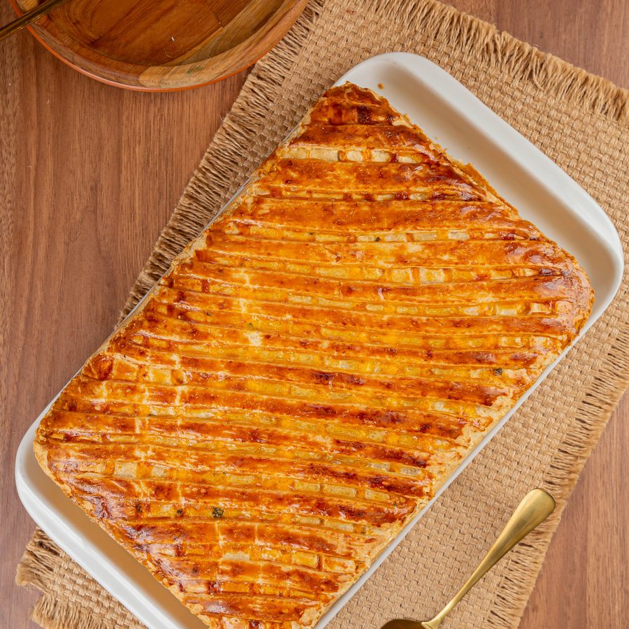Torta salgada de frango
